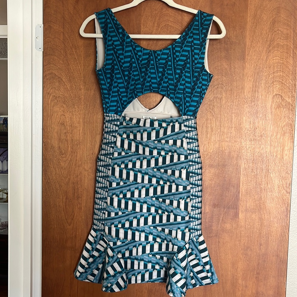 Ronny Kobo Dress / S / geometric blue